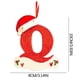 thumbnail image 2 of Xihbxyly Colgante de Letra Navideña, Diseño de Nombre Personalizado para Escribir, Decoración Navideña Acrílica Festiva para Árbol de Navidad, Regalo Significativo para Familiares y Amigos, Juego de, 2 of 4