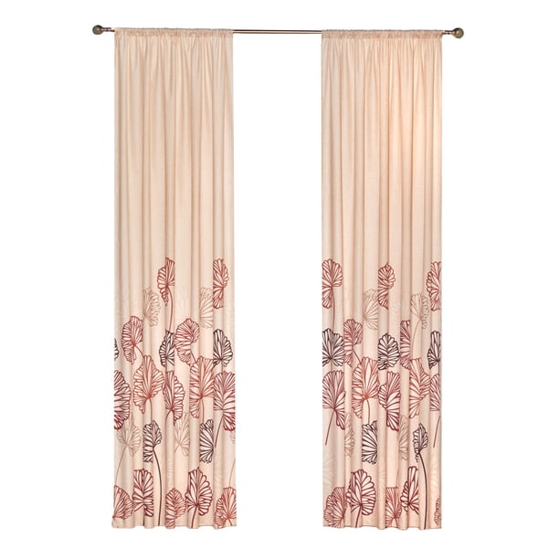 Cortina de 2 Paneles Elefantito Beige 1.30 x 2.20 Mt Transparencia Media Mali
