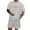 Gray, variant on Men'S Tracksuits 2 Piece Shorts Set Matching Shirt and Shorts Set Hawaiian Matching Set Fashion Lightweight Sweat Suit (Purple_03 ,5XL)