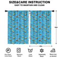 thumbnail image 2 of Blackout Kids Curtains,Cartoon Construction Vehicles Question Marks Childrens Insulated Curtains Set Of 2,Bedroom Essentials,Toddler Room Decor 42"x63", 2 of 5