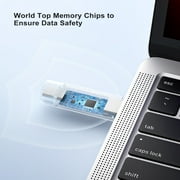 KEXIN 64GB USB 3.0 Flash Drive, OTG Type C Thumb Stick, 2-in-1 Portable Photo Stick for Android Phone and Computers