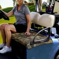 thumbnail image 3 of Renewold Golf Cart Accessories Soft Golf Cart Seat Cover Towel Blanket Fits for 2/4 Person Seats Golf Cart for All Weather, Camo Hunting Forest Branch, 3 of 5