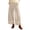 *Khaki, variant on ClodeEU Women Velvet Wide Leg Pants, Elastic Drawstring High Waist Vintage Trousers ,Fall Casual Loose Pants ,Women's Plus L