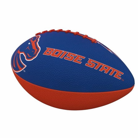 Logo Brands 112-93JR-1 NCAA Boise State University Combo Logo Junior Size Rubber Football