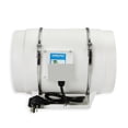 thumbnail image 2 of Exhaust Fan 3''4''5''6'' Silent Inline Pipe Duct Fan Bathroom Extractor Ventilation Kitchen Toilet Wall Air Clean Ventilator ,Fast Wind Speed, 2 of 4