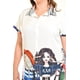 thumbnail image 4 of Vestido camisero chicas Roman Fashion /Tallas Extras, 015 (Blanco) blanco 42, 4 of 7