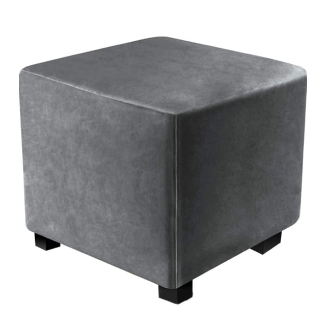 LCXmlly Housse de Tabouret Antidérapante Housse de Tabouret Extensible Housse de Protection Résistante aux Taches et Carrée pour Meubles de Maison