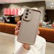 thumbnail image 3 of Funda de silicona mate S22 S21 S20 S23 Fe Ultra Plus para Samsung Galaxy A54 A34 A24 A14 A04s A05s A15 4g 5g funda trasera a prueba de golpes, 3 of 5