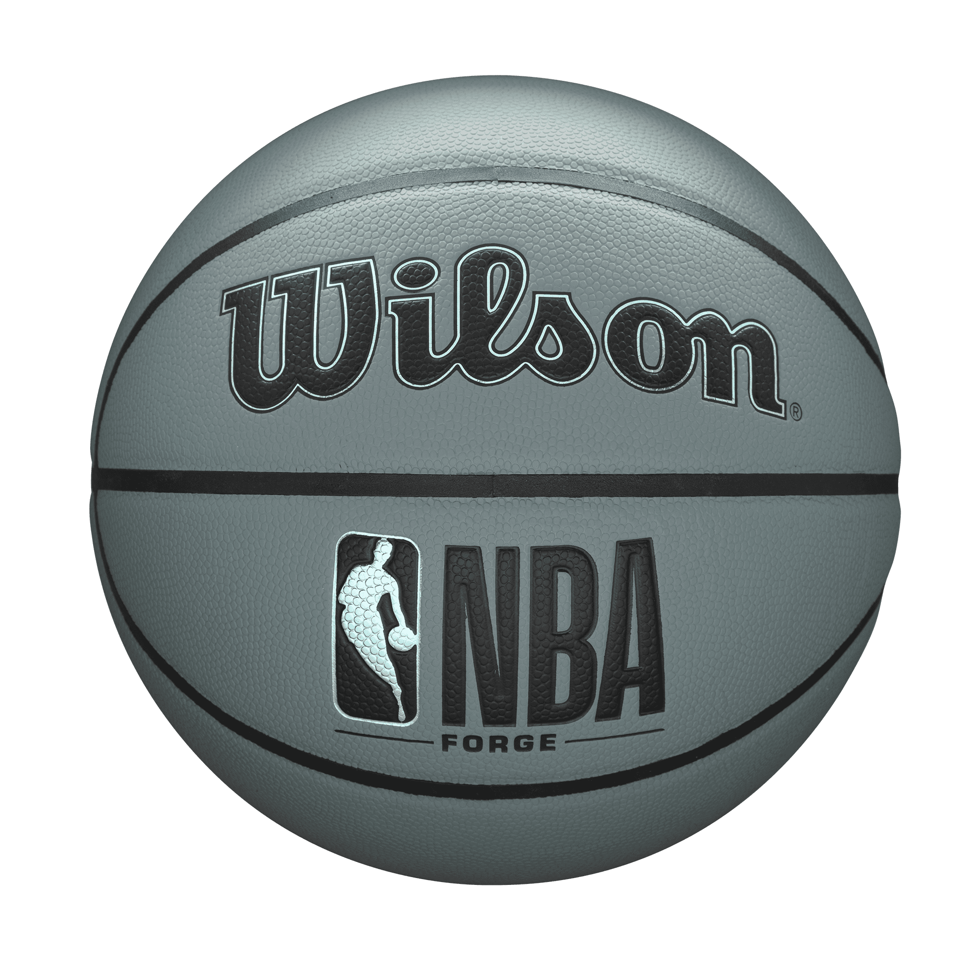 Wilson NBA Forge Indoor Outdoor Basketball, Blue Grey, In., Walmart.com