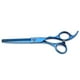 thumbnail image 4 of Tijeras profesionales para cortar el pelo de perros, tijeras de peluquería, tijeras de entresacar azules, 4 of 12