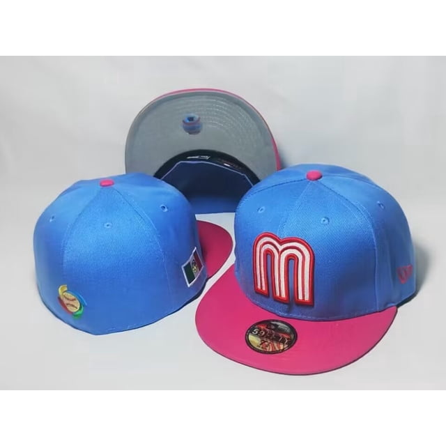 2023 NEW Mexico National Team Closed Size Cap Sun Hat Embroidered Cap Full Seal Baseball Cap