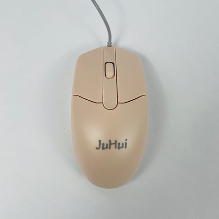 JUHUI Wired Computer Mouse, USB Port Computer Peripherals, Pink