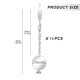 thumbnail image 2 of Bird Repeller, 10 Pieces Bird Repeller, Spiral Reflective Bird Repellent Device, 2 of 5