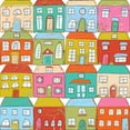 thumbnail image 2 of HUE and MI and Sangita 12x12 White Modern Wood Framed Museum Art Print Titled - Block House, 2 of 4