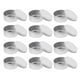 thumbnail image 4 of 12 Piezas 30 Ml Plata Aluminio Bálsamo Labial Envase De Frascos Vacíos Bote Cosmético Con Rosca De Tornillo Gloria Pote cosmético de aluminio, 4 of 9