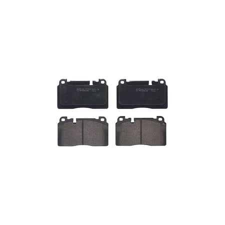 Brembo Low-Met OE Equivalent Brake Pad Set  w/ Shims