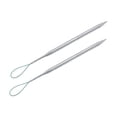thumbnail image 3 of segolike 2Pcs Drawstring Threaders Drawstring Sew Replacement Needle DIY Rope Threaders for Sweatpants Shorts Hoodies Trousers Jackets 5mm, 3 of 7