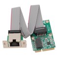 thumbnail image 1 of Mini PCIE Ethernet Card, PCI Express Ethernet Car Widely Compatible  for PC, 1 of 7