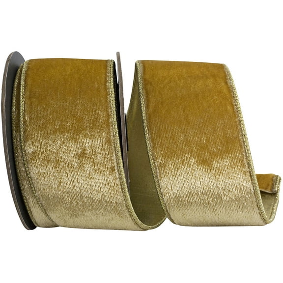 Reliant Ribbon - 94463W-901-40D, Ribbon, Champagne, 2-1/2 Inch, 5 Yards