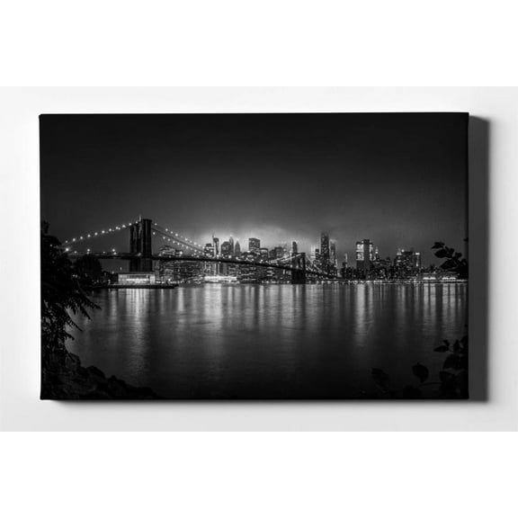Cortesi Home 'Bright Lights of New York' by Nicklas Gustafsson, Canvas Wall Art, 18"x12"
