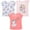 White/pink, variant on Peppa Pig Big Girls 3 Pack T-Shirts White/Pink 10-12