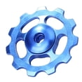 thumbnail image 3 of Rodillo de guía de cambio trasero 11T MTB Jockey Wheel rodamiento de cerámica azul JShteea  Accesorios para bicicletas, 3 of 9