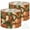 Color-3, variant on Lamp Shades Set of 2 Easy Assembly Western themed cute groovy funky cartoon desert Drum Lampshades for Table Lamps Floor Lamps Pendant Light 13"x13"x10" Replacement Lamp Shade