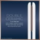 thumbnail image 2 of Plancha de pelo Flat Iron Conair de doble cerámica de 1 1/4 pulgadas, 2 of 7