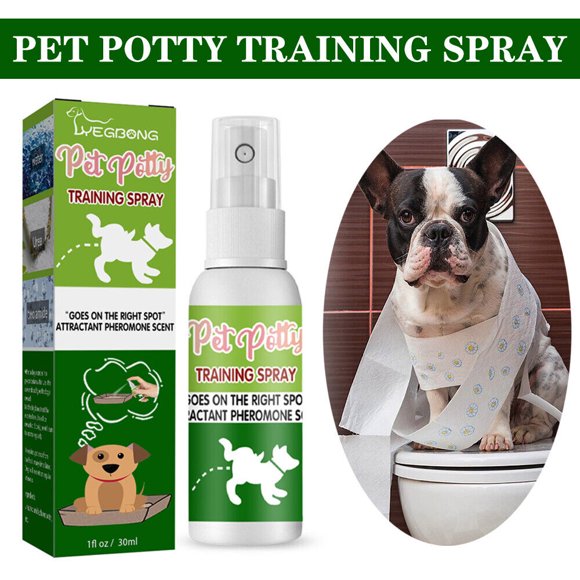 Pet Potty Toilet Training Spray For Puppy Dog Cat Urine House Weeing Pad 30ML