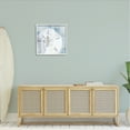 thumbnail image 2 of Stupell Pastel Blue Sand Dollar Seashell Landscape Painting White Framed Art Print Wall Art, 2 of 7