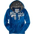thumbnail image 1 of Aeropostale - Sudadera con capucha para hombre, diseño deshilachado Est 87, azul, XXL Aeropostale  Sudadera, 1 of 1