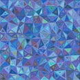 thumbnail image 1 of Ahgly Company Tapis d'Intérieur Lavable en Machine Carré Bleu Transitionnel, 5 Pieds Carré, 1 of 7