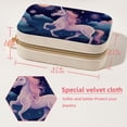 thumbnail image 5 of Starry Unicorn Velvet Portable Jewelry Stand with Removable Compartment – Display Case, Organizer, and Gift, 5 of 7