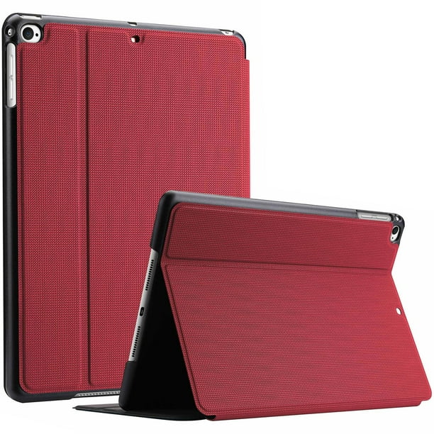 Funda para tablet ProCase para iPad de 9,7 pulgadas (5.ª y 6.ª generación) y Air 2, color rojo