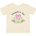 thumbnail image 3 of Inktastic Pawpaw's Girl Heart Flowers Girls Baby T-Shirt, 3 of 5