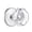 Polished Chrome-Passage, variant on Passage Polished Chrome Octagon Crystal Interior Door Knob for Hall and Closet