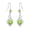 aug.-peridot, variant on 925 Sterling Silver Infinity Dangle Drop Earrings Heart Created Birthstone Gemstone Earring Christmas Birthday Jewelry Gifts for Women Wife Mom Nana