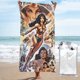 thumbnail image 1 of Toalla de playa de Wonder Woman, suave, ligera, de secado rápido, absorbente, grande, para baño, para niños y adultos, para viajes, natación, playa, gimnasio, camping, yoga, 31,5 x 63 pulgadas, 1 of 8