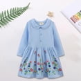 thumbnail image 4 of Birdeem Robes Filles Décontractées Printemps Automne Hiver Coton Manches Longues Robe T-Shirt Vêtements, 4 of 12