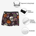 thumbnail image 6 of Daiia Halloween With Skull Men's Underwear Boxer Briefs, Cotton Stretch Moisture-Wicking Underwear-Medium, 6 of 9