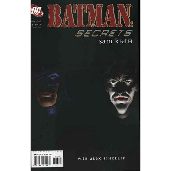 Batman: Secrets #4 VF ; DC Comic Book