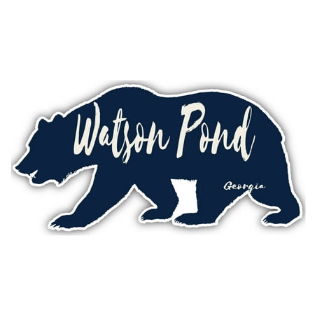 

Watson Pond Georgia Souvenir 3x1.5-Inch Fridge Magnet Bear Design