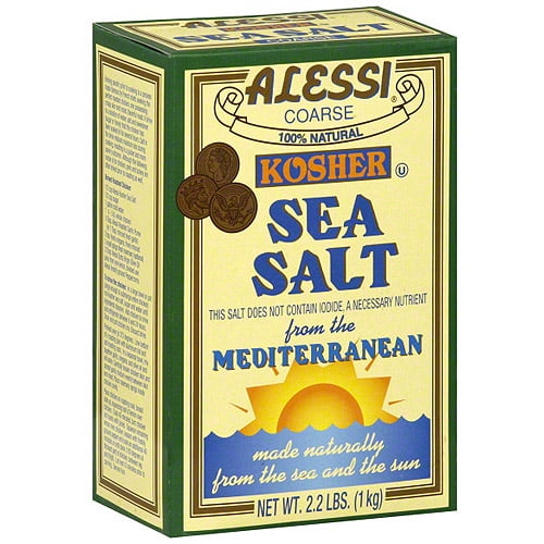 Alessi Coarse Sea Salt, 34 oz (Pack of 6) by Alessi