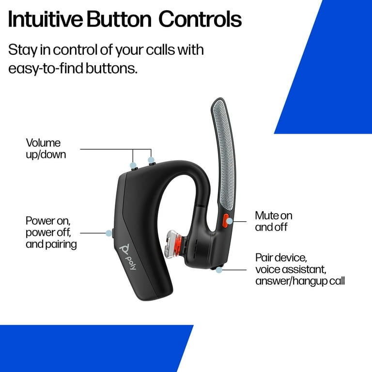 HP Poly (formerly Plantronics) Voyager Legend 30 - Bluetooth