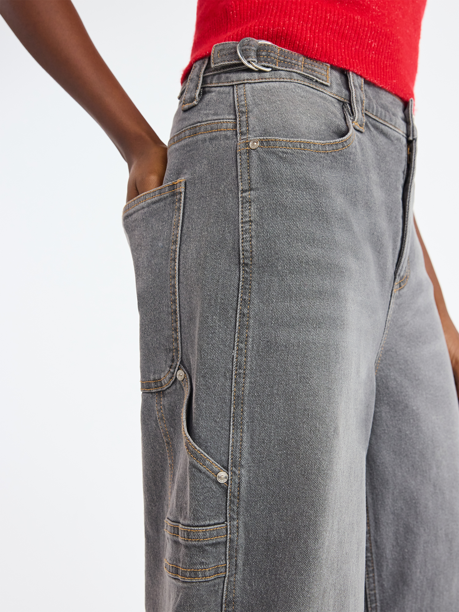 Scoop Women's Barrel Carpenter Jeans, Sizes 0-20