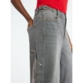 thumbnail image 5 of Scoop Women's Barrel Carpenter Jeans, Sizes 0-20, 5 of 6