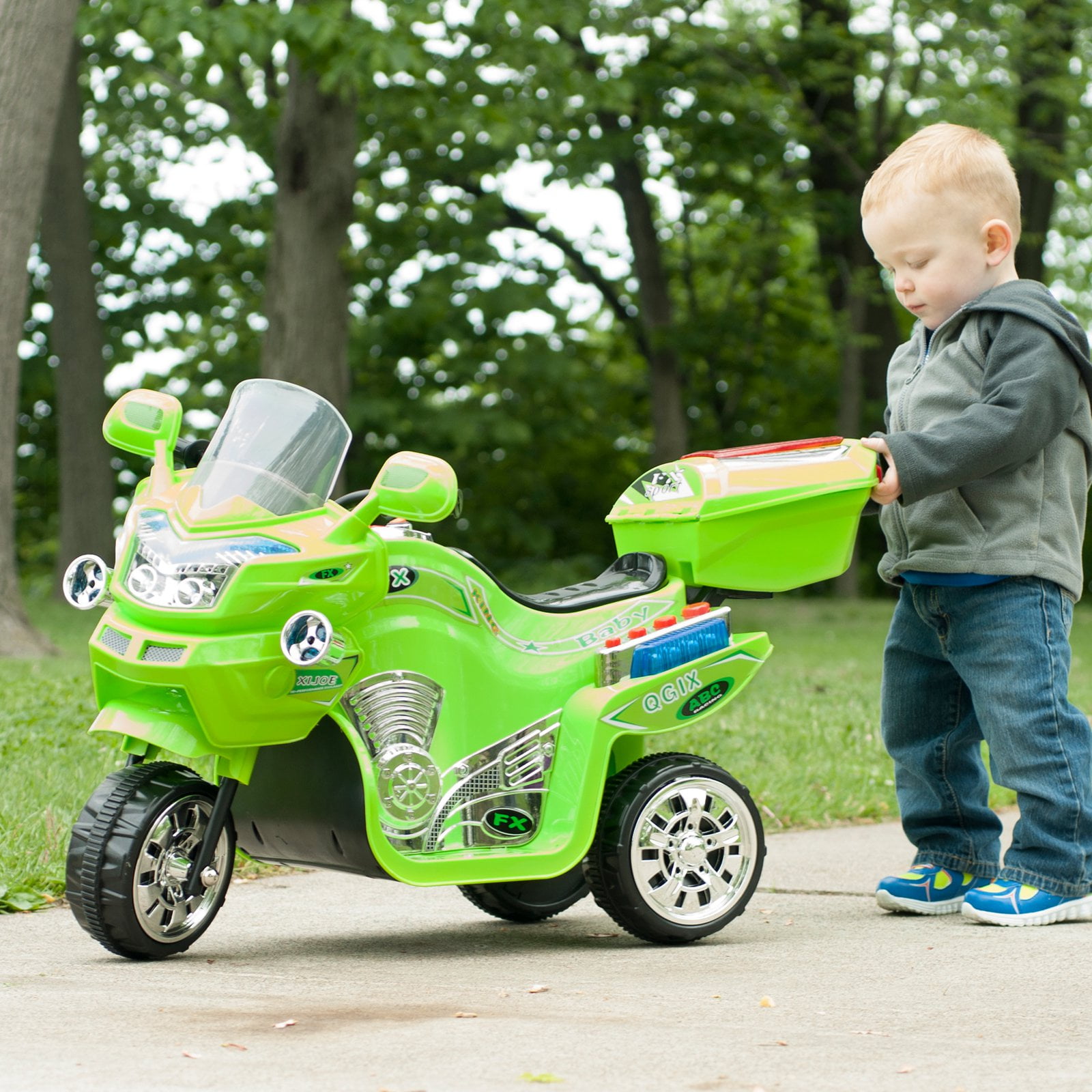 Lil Rider 3 Wheel FX Sport Bike Battery Powered Riding Toy