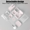 thumbnail image 4 of 2 in 1 Hamster Water Bottle - Automatic Food Bowl, No Drip Small Animal Water Bottle Dispenser, for Gerbils, Mouse, Hedgehog, Hamster Cage Accessories,Hangable And Detachable, 4 of 5