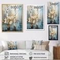 thumbnail image 4 of Designart "Birch Woods Winter V" Floral Floater Framed Canvas Print, 4 of 7