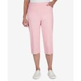 thumbnail image 4 of Alfred Dunner Womens Allure Clam Digger Capri, Blush, Size 12, 4 of 6